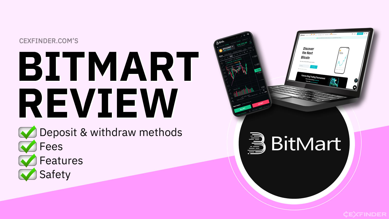 BitMart 2026 Review - Deposits, Fees, Markets & Safety - Cexfinder