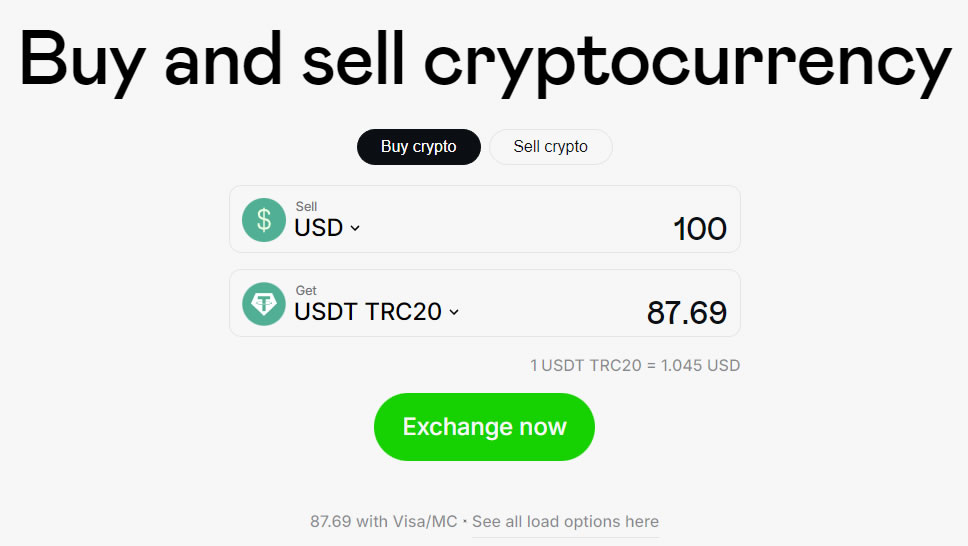 Volet Buy Crypto Quote