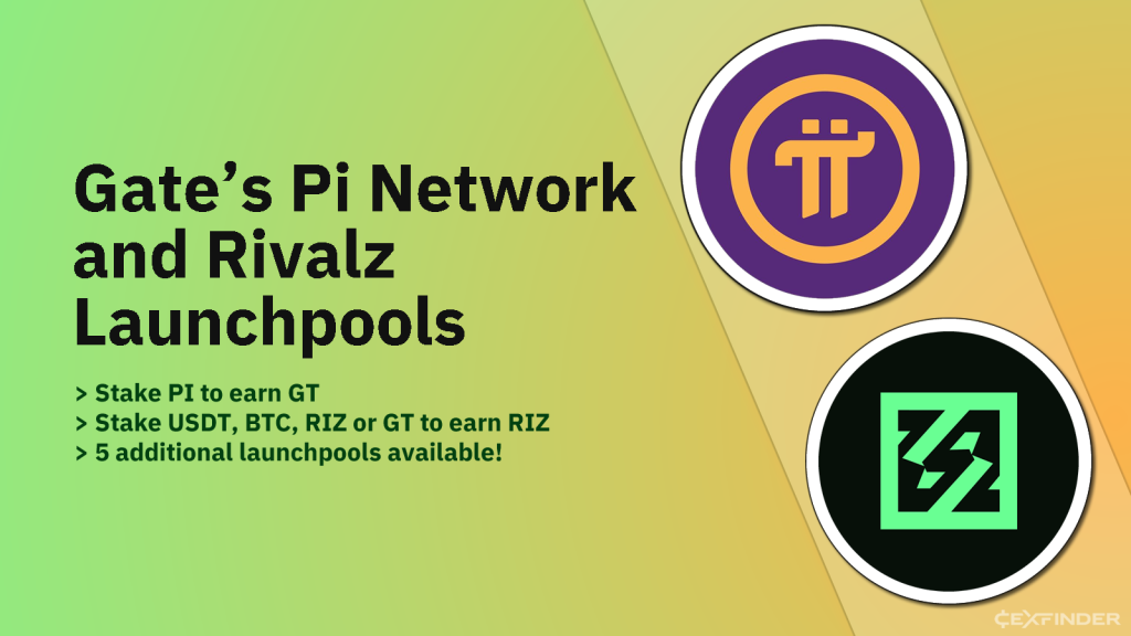 Gate.io Launchpools: Earn PI and RIZ Tokens by Staking - Cexfinder