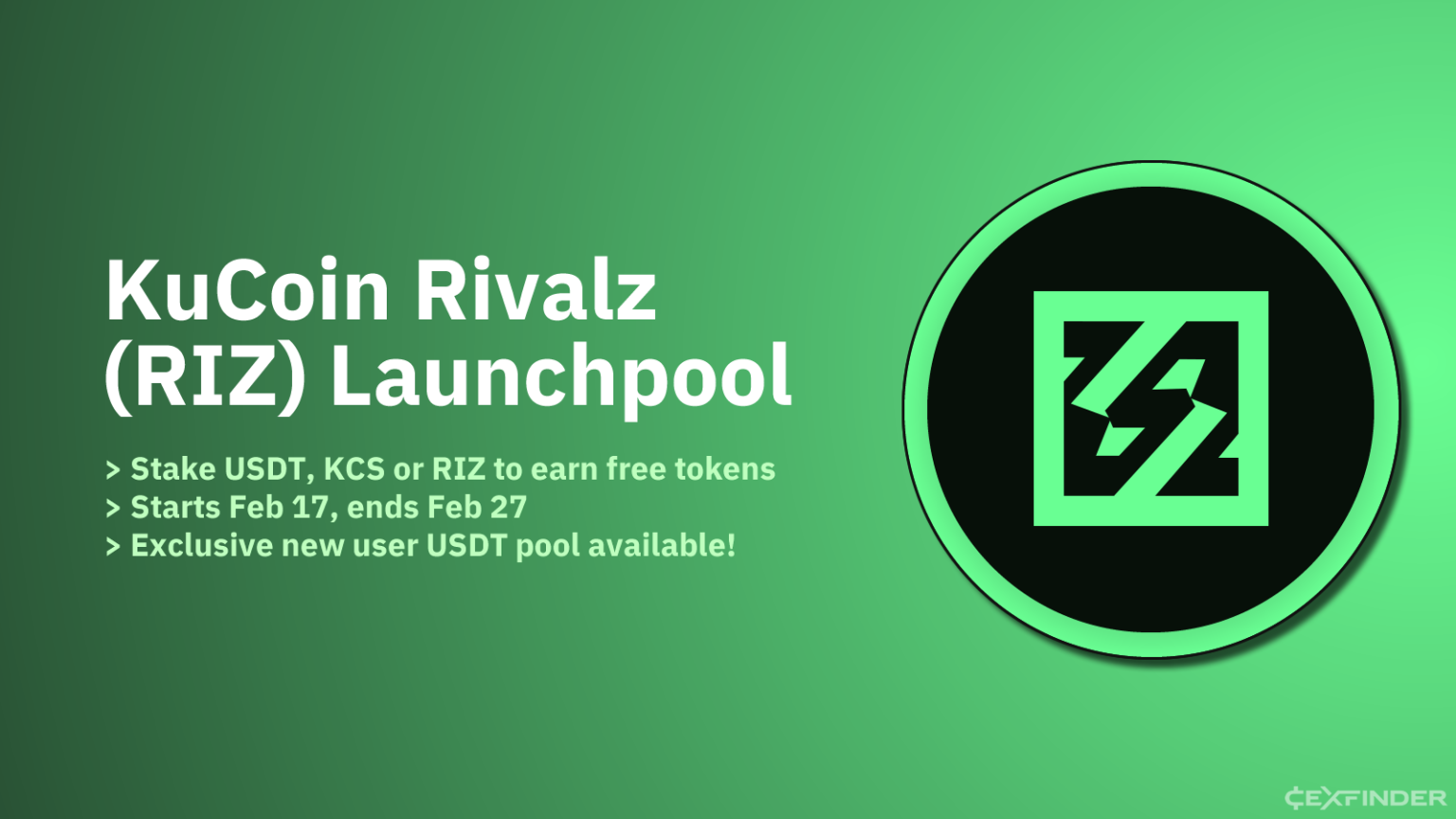 Rivalz Network on KuCoin Launchpool: Stake USDT, RIZ or KCS & Earn ...