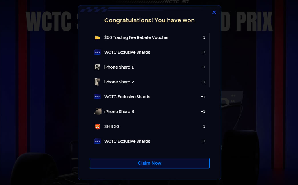 Gate.io WCTC S7 Lucky Bags