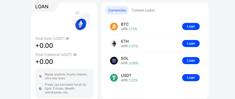 BingX Loans