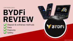 BYDFi Review - Deposits, Fees, Features & Safety