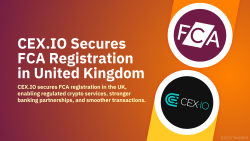 CEX.IO Secures FCA Registration in United Kingdom