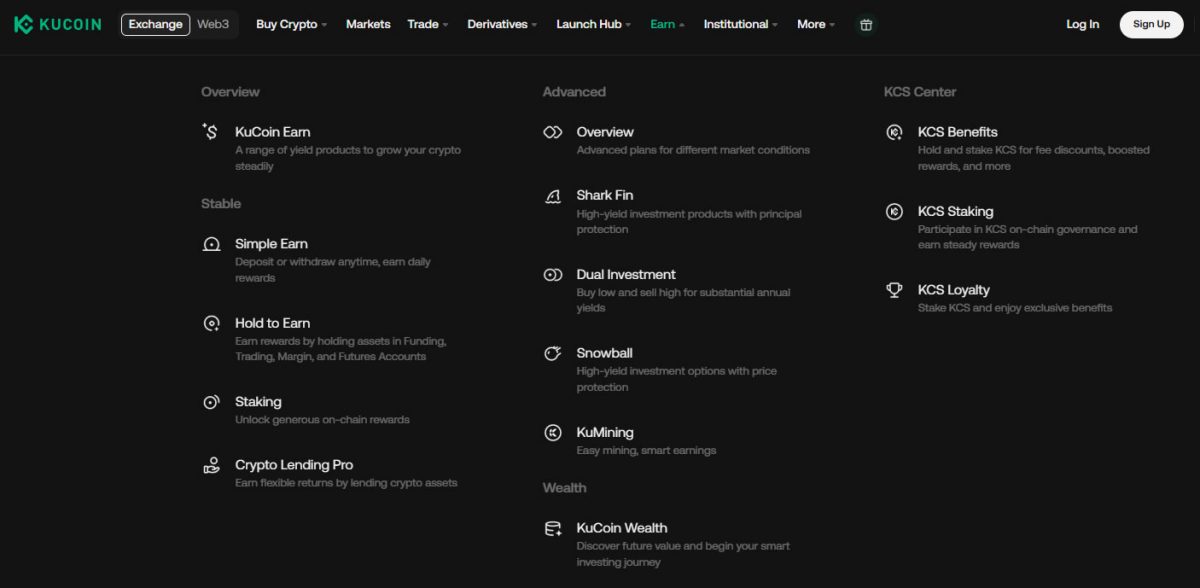 KuCoin Earn